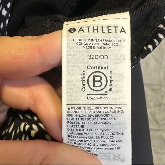 Athleta Maldives Tankini 2 Piece Set Size XS/32D-DD - Picture 14 of 14